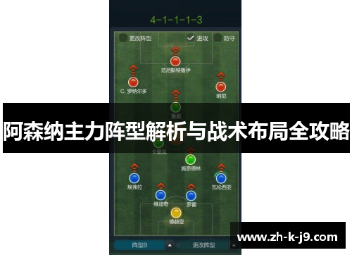 阿森纳主力阵型解析与战术布局全攻略 阿森纳主力阵型解析与战术布局全攻略